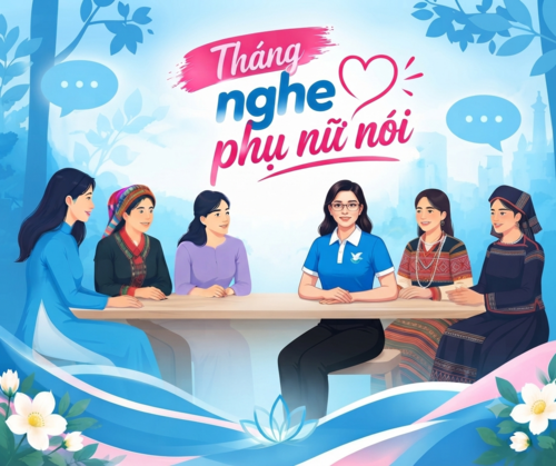 Tháng nghe phụ nữ nói